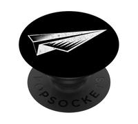 Paper Plane Flying Throw Origami Retro Flight PopSockets Adhesive PopGrip
