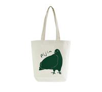 Paper Plane Pijin Tote Bag - great gift for pigeon lovers - Green