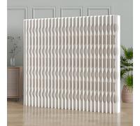 Paper Portable Room Dividers,Paper Retractable Room Divider,Folding Paper Room Divider,Paper Room Divider,Paper Room Divider Screen,Suitable For Home,Office,Living Room,B,One Color-39.3x70.8x16.9in