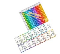 Paper Practice Flashcards Travel Friendly for Homeschooling and Classroom Math Teaching Exercise Cards