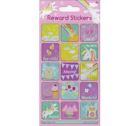 Paper Projects 01.70.04.040 Pink Sparkly Reusable Reward Stickers, 19.5cm x 9.5cm