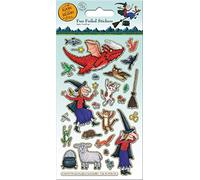 Paper Projects 01.70.06.141 Room On The Broom Sparkly Reusable Sticker Pack, 19.5cm x 9.5cm
