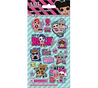 Paper Projects 01.70.06.149 L.O.L. Surprise Sparkly Reusable Glitter Sticker Pack, 19.5cm x 10cm