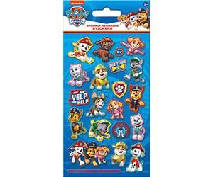 Paper Projects 01.70.06.157 Paw Patrol Sparkly Reusable Stickers,Blue,small