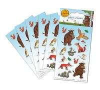 Paper Projects 01.70.15.041 Gruffalo Party Bag Stickers (6 Sheets), Blue, 12.5cm x 7.5cm