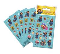 Paper Projects 01.70.15.062 Paddinton Bear Adventures of Paddington Sticker Pack (6 Sheets)| Official Licensed Product | Perfect as Party Bag or Stocking Fillers, Blue, 12.5cm x 7.5cm