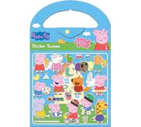 Paper Projects 01.70.29.010 Peppa Pig Activity Set-Includes Six Scenes and Over 50 Stickers, Blue, 23.5cm x 15.5cm