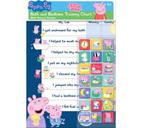 Paper Projects 01.70.30.023 Peppa Pig Bath and Bedtime Reward Chart and 56 Sparkly Stickers