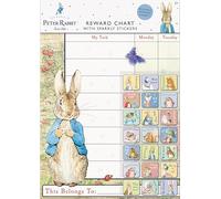 Paper Projects 01.70.30.056 Peter Rabbit Reward Includes 56 Sparkly Stickers | Colourful Chart is Wipe-Clean, Medium