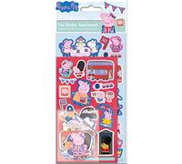 Paper Projects 01.70.31.012 Peppa Pig Glorious Britain Assorted (3 Types of Stickers), Blue, 24.5cm x 11cm