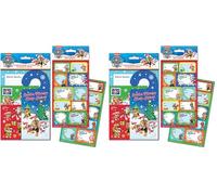 Paper Projects Paw Patrol Christmas Letter to Santa and Gift Labels Bundle Pack (Pack of 2)