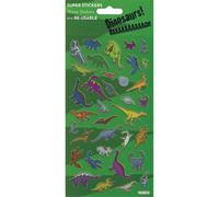 Paper Projects Reusable Foil Dinosaurs Stickers Multicoloured (One Size)