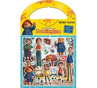 Paper Projects The Adventures of Paddington Sticker Scene Activity Set | Includes 6 Scenes and Around 50 Stickers, Yellow, 23.5cm x 15cm