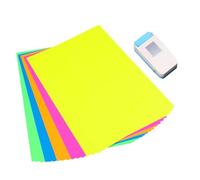 Paper Punch, Craft Tool, Punching Machine, Hole Punch for Crafts, Card Making, Scrapbooking, Creative Crafts, Retro Design, PP Metal for Hand Tools, w 15 glossy paper