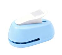 Paper Punch, Hands On Activity Tool, 6x6cm Mini Scrapbook Punch for Girls, Sturdy Manual Cutter Small Craft Accessory, School Art Supplies with Safe Design, Home Classroom Projects for Pupils