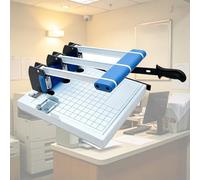 Paper Punch, Heavy Duty Paper Punching Machine, Paper Margin: Adjustable, Binding Thickness: Punch Diameter: Selectable, for Documents, Vouchers, Archives