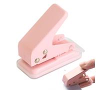 Paper Puncher Hole, Punch Tool Scrapbooking, Craft Punch, Easy Punching Mechanism for Clean Cuts for Home, School, Classroom, Studio, Workshop, Library, Stationery Store, Dorm, Art Room, Scrapbook Sta