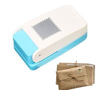 Paper Punches for Crafting, Heavy Duty Portable Craft Supplies, Square Rectangle Hole Punch Paper Cutter, for School Classroom Scrapbook Card Journal Notebook Ticket Christmas Birthday