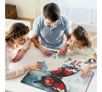Paper Puzzle 1000 Pieces Butterfly Jigsaw Creative Rectangular Puzzle Great Jigsaw Puzzle For Adults 1000pcs (38x26cm)