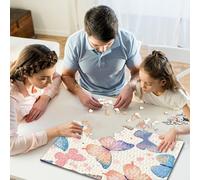 Paper Puzzle 1000 Pieces Butterfly Jigsaw Creative Rectangular Puzzle Great Jigsaw Puzzle For Adults 1000pcs (38x26cm)