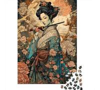 Paper Puzzle, 1000 Pieces, Japanese Girls 002, 52x38cm/1000pcs | For a useful gift beyond Christmas Day, this adult jigsaw puzzle with 1000 pieces offers for the Christmas break.