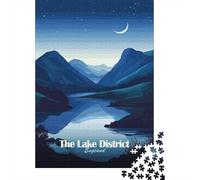 Paper Puzzle, 1000 Pieces, Lake District Night, 70x50cm/1000pcs