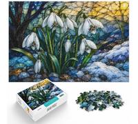 Paper Puzzle, 1000 Pieces, Snowdrops in Spring, 1000pcs (40x28cm)