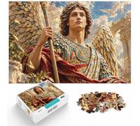 Paper Puzzle for Adults Golden Angel Roman Armor 1000pcs (38x26cm) | For focused indoor leisure, this adult jigsaw puzzle with 1000 pieces fits naturally into relaxed home leisure.