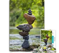 Paper Puzzle for Adults Vertical Limit Rocks Stuck 1000pcs (70x50cm) | A gift for adults for holiday gatherings for shared puzzle time.