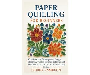 Paper Quilling for Beginners: Creative Craft Techniques to Design Elegant Artworks, Intricate Patterns, and Handmade Decorations with Rolled Paper Strips