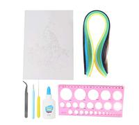 Paper Quilling Set Children Interest Cultivation DIY Handcraft Patterns Tool Kit