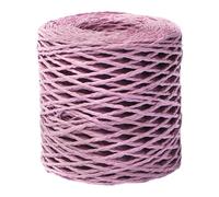 Paper Raffia Twine - Crafting Wire Ribbon, Textured Natural Color Decorative, Handmade Basket Weaving Material, DIY Floral Wrapping Cord Supply | Artistic Sewing Thread for Hat Making Projects