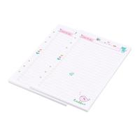 Paper Refills A5 Spiral Notebook Planner for 2pcs 6 Holes