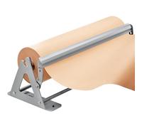 Paper Roll Dispenser and Cutter - Heavy Duty Kraft, Freezer, and Butcher Paper Dispenser - Non-Slip and Wall Mountable (18 Inches)(Up to 500ft Rolls)