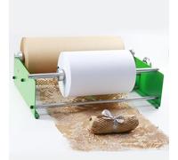 Paper Roll Dispenser Stand for Food Packaging, Dual Shaft Design with Shockproof Buffer Layer, Ideal for Retail Stores, Improve Efficiency in Food Handling