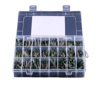 Paper Rolled Capacitors Low Value R Capacitors 660pcs 24Value Polyester Film Paper Capacitors Set 100V Assorted Kit 0.22nF to 470nF