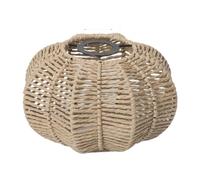 Paper Rope Lampshade Woven Pendant Lampshade for Farmhouse Table Lamps Floor L Brown