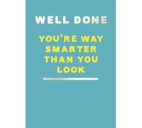 Paper Rose Funny Rude Well Done Card for Men or Women - Offensive Intelligence Joke - Silver Foil Finish -Congratulations Premium Greeting Card with Envelope