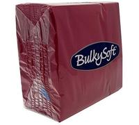 Paper Serviettes Soft Napkins 40x40cm 2PLY BulkySoft Solid Colours Choose Colours (Dark Red, 100)