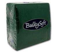 Paper Serviettes Soft Napkins 40x40cm 2PLY BulkySoft Solid Colours Choose Colours (Green, 200)