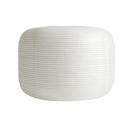 Paper Shade-Donut Ø80-Classic white lampshade Hay