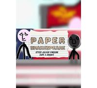 Paper Shakespeare: Stick Julius Caesar (with a dagger) Steam Key GLOBAL