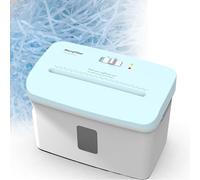 Paper Shredder Cutter for Crafts, Automatic Zig Zag Shredded Paper Machine with 8.5L Basket Capacity and Transparent Window for Birthday, Weddings, and Festivals