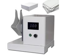 Paper Sorting Machine, 20W Desktop Jogger with Adjustable Shaking Force, 5S Alignment, Finishes 500 Pages, Compatible with A4, A5, A6 Paper Sizes