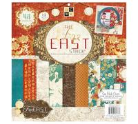 Paper Stacks 12 x 12-inch Diecuts Far East Stack 2, Pack of 48