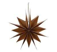 Paper Star Christmas Decoration Natural S