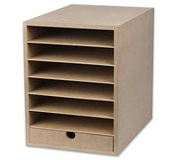 Paper Storage Unit, A4 25x33 cm, depth 32 cm, MDF, 1pc