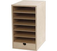 Paper Storage Unit, A5 18,5x32 cm, depth 24,5 cm, MDF, 1pc