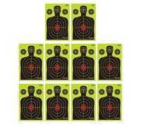 Paper Target Set - Splatter Reactive Sheets, High Visibility Practice Board | 18x12 Inch Reveal Training Paper System Precision Aim Feedback Display For Outdoor Competition Activity Ra