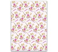 Paper Themes Girls Birthday Wrapping Paper Personalised Gift Wrap - 21st Balloons
